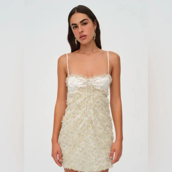 easy to love mini dress princess polly Empress of Love Mini Dress Embroidery | White | Womens